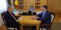 Юрий Слюсарь обсудил с Сергеем Медведевым развитие ОЭЗ и Новочеркасска - Газета Новочеркасские ведомости
