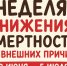 Неделя снижения смертности от внешних причин - Сетевое издание Киришский факел