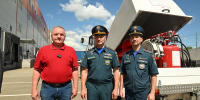 В Ленинском округе открылась новая добровольная пожарная команда на территории складского комплекса - Ленинский городской округ