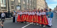 Русские узоры» на «Алых парусах» - InformPskov.Ru