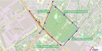 Часть проспекта Ленина перекрыли на неопределенный срок: карта - фото 1 - vGorodeN.Ru