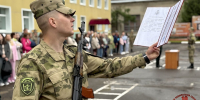 Военнослужащие по призыву из Архангельской области приняли военную присягу в столице Республики Коми - Росгвардия