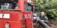 В Бугуруслане продолжается работа по ликвидации последствий дождевого паводка - МЧС России