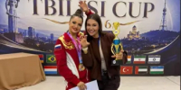 Золото на турнире по художественной гимнастике Tbilisi Cup - Министерство по физкультуре и спорту
