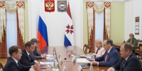 Глава Мордовии провёл встречу с председателем правления банка «Зенит» - Правительство Республики Мордовия