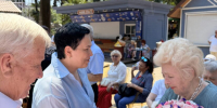 Наталья Шульга поздравила с 99-летием заслуженного работника образования Веру Андреевну Шибалову - Городское Собрание
