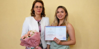 Заместитель Председателя Правительства Лариса Толстыкина приняла участие в торжественной церемонии вручения дипломов выпускникам Донецкого государственного медицинского университета им. Горького - Минобрнауки ДНР