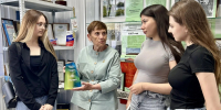 В приемной депутата Соловьева прошла встреча со студентами-практикантами - Городская Дума