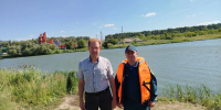 Проведён  рейд межведомственной рабочей группы по водным объектам - Лунинский район