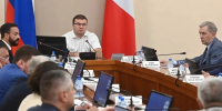 Виталий Хоценко провёл заседание оперштаба и антитеррористической комиссии Омской области - 12 канал