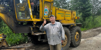 Союз садоводов продолжает грейдирование на Победиловском тракте - Bnkirov.Ru
