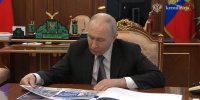 Губернатор Курской области Александр Хинштейн доложил Владимиру Путину о ситуации в регионе - ТК ТАКТ