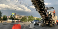 В рамках национального проекта «Инфраструктура для жизни» на проспекте Ленина начались работы по обновлению дорожного полотна - Администрация г. Барнаул