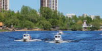 катер, спасатели, фото Юлии Смагринской - Московская правда