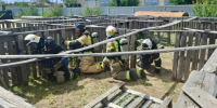 В Волгограде пожарные отработали работу в задымлении - Газета Городские вести