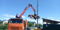 Городские службы ежедневно убирают мусорные навалы - Администрация г. Тамбова