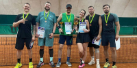 Смешанная пара победила на теннисном турнире - SportUs.Pro