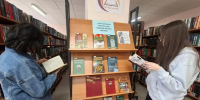 Беседа у информационно-книжной выставки «Они исполнили свой долг, мы сохраним об этом память» - Курильская ЦБС