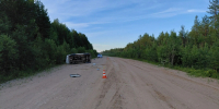В Корткеросском районе водитель ВАЗа опрокился на дороге и умер в реанимации - ИА Комиинформ