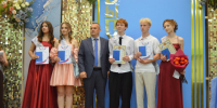 Выпускной прошел в Палехской средней школе. - Палехский район