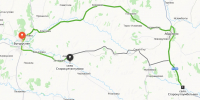 Участок дороги в Оренбургской области, фото: Яндекс.Карты - Ural56.Ru