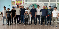 В Сунже встретили победителя Чемпионата России по греко-римской борьбе - Сердало