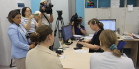 ФОТО к новости: Акценты приемной кампании - 2026 : пресс-тур в НГПУ - НГПУ