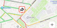 Кольцо на площади Народного Ополчения в Ростове сковала пробка из-за ДТП с легковушкой и мопедом - DonDay.Ru