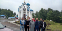 Осужденные УФИЦ №2 при ИК-32 ГУФСИН России по Пермскому краю помогают храму - УФСИН по Пермскому краю