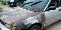 В амурском селе вспыхнул Suzuki - ИА Порт Амур