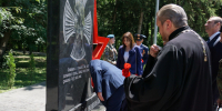 В Ессентуках в Парке Победы открыли памятник павшим героям.. - Администрация г. Ессентуки