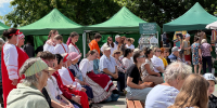 В посёлке Красное-на-Волге с большим успехом прошёл областной фестиваль «Дорогами народных традиций» - Администрация Костромского района