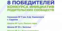 8 родительских проектов получат денежные премии на реализацию - Министерство образования