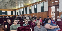 В сельском доме культуры станицы Убеженской состоялся сход граждан Убеженского сельского поселения. - Успенский район
