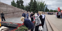 В День ветеранов боевых действий на площади Славы почтили память защитников Отечества - Портал Все мы - Россия!