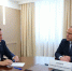 Встреча Губернатора Романа Бусаргина с вновь избранным главой Пугачевского района Алексеем Яниным. - Пугачёвский район