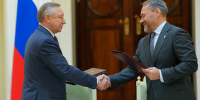 Губернатор Северной столицы и спикер петербургского парламента подписали совместный план законодательной работы - Законодательное собрание