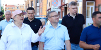 Евгений Иванов провел обход на улице Березки в поселке Рогово - Управа района Вороново