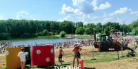 В Белоусовском парке Тулы стартовала реконструкция пляжа - ТК Первый Тульский
