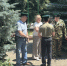 Поздравление ветеранов с праздником. - Клинцовский район