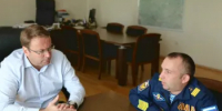 В День ветеранов боевых действий Алексей Кузнецов встретился с финалистом региональной обучающей программы «Управленческие кадры Урала» Евгением Драчёвым - Министерство по управлению госимуществом