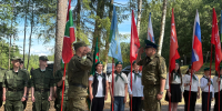 В Лахденпохья после реконструкции открыли захоронение сержанта Андрея Бусалова - ГТРК Карелия