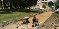 Благоустройство продолжается: новые дорожки и тротуары в Красногорске - Городской округ Красногорск