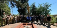 В Самарском почтили память героев и поздравили ветеранов боевых действий - Азовский район