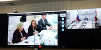 В Доме Советов состоялось селекторное совещание с Уполномоченным при Президенте Российской Федерации по правам ребёнка Марией Львовой Беловой - Министерство соцобеспечения