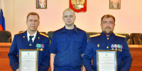 В День ветеранов боевых действий исполняющий обязанности руководителя следственного управления вручил благодарственные письма - Следственный комитет