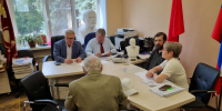 Руководитель фракции КПРФ в Мособлдуме Александр Наумов провел прием граждан в Раменском - КПРФ