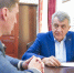 Сергей Меняйло встретился с управляющим ВТБ в СКФО Александром Дыренко - Администрация РСО-А
