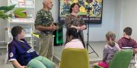 Тематический час «Герои среди нас» - Городищенская МЦРБ