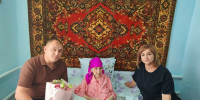 99-летие отмечает Имангулова Сахип Оразовна - коренная жительница аула Куликовы Копани, труженица тыла - Туркменский район